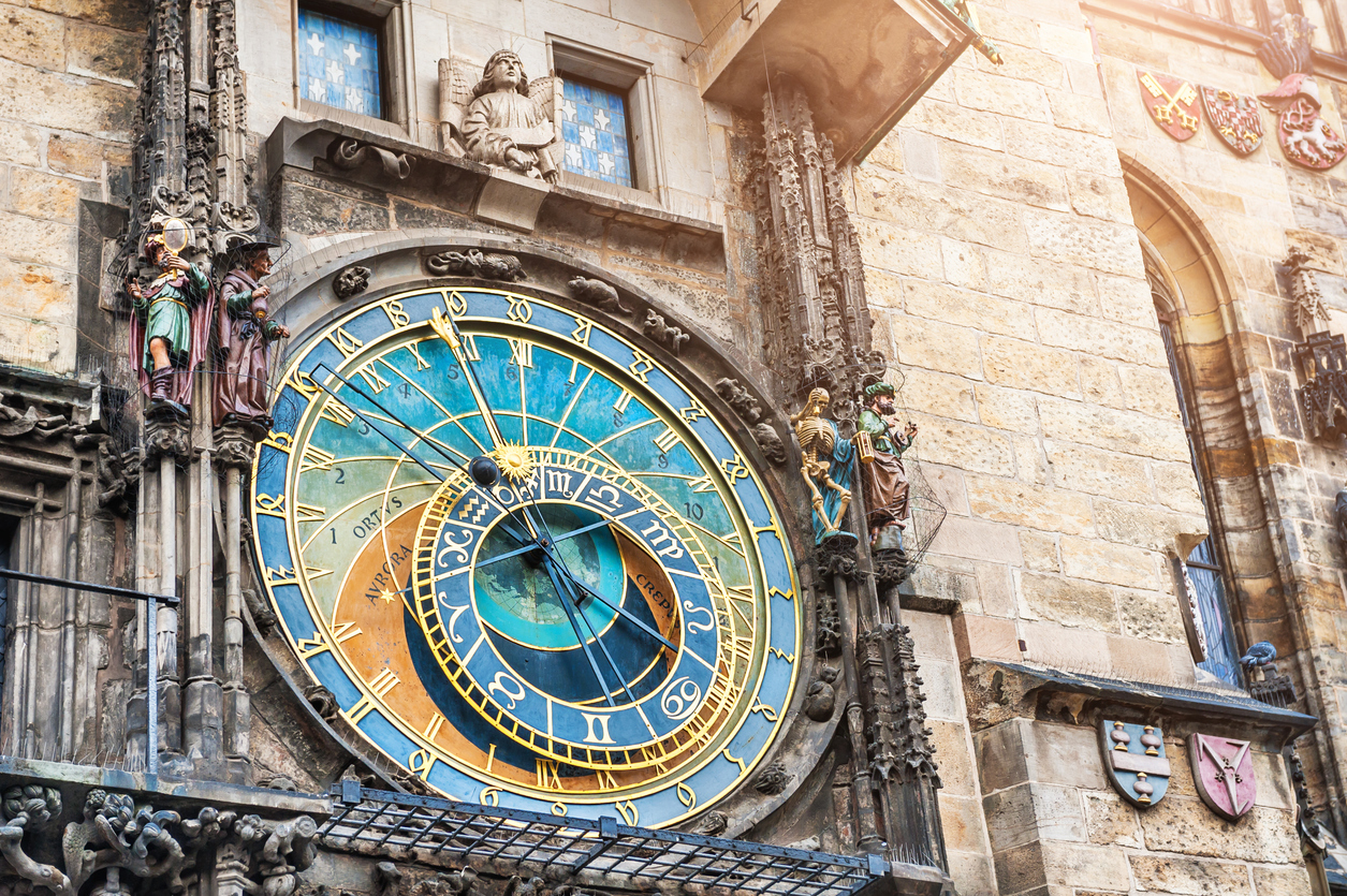 astronomical clock in Prague